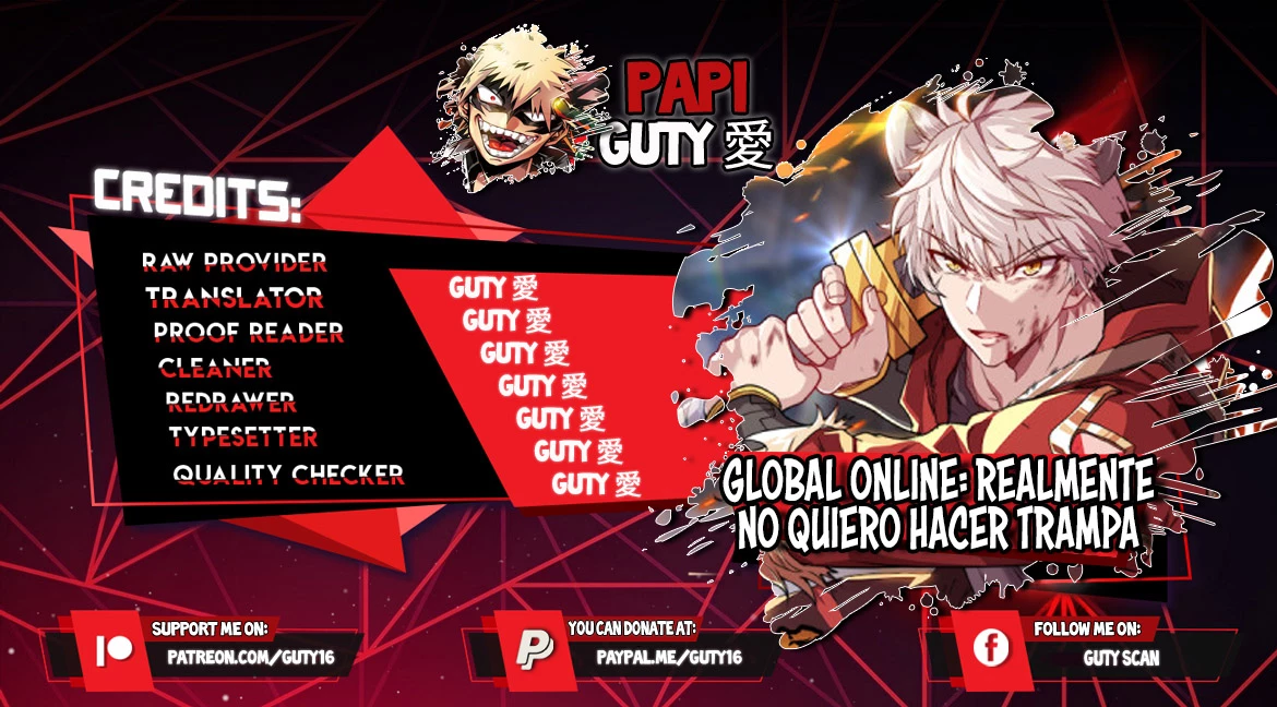 Global Online: Realmente no quiero hacer trampa > Capitulo 0 > Page 01